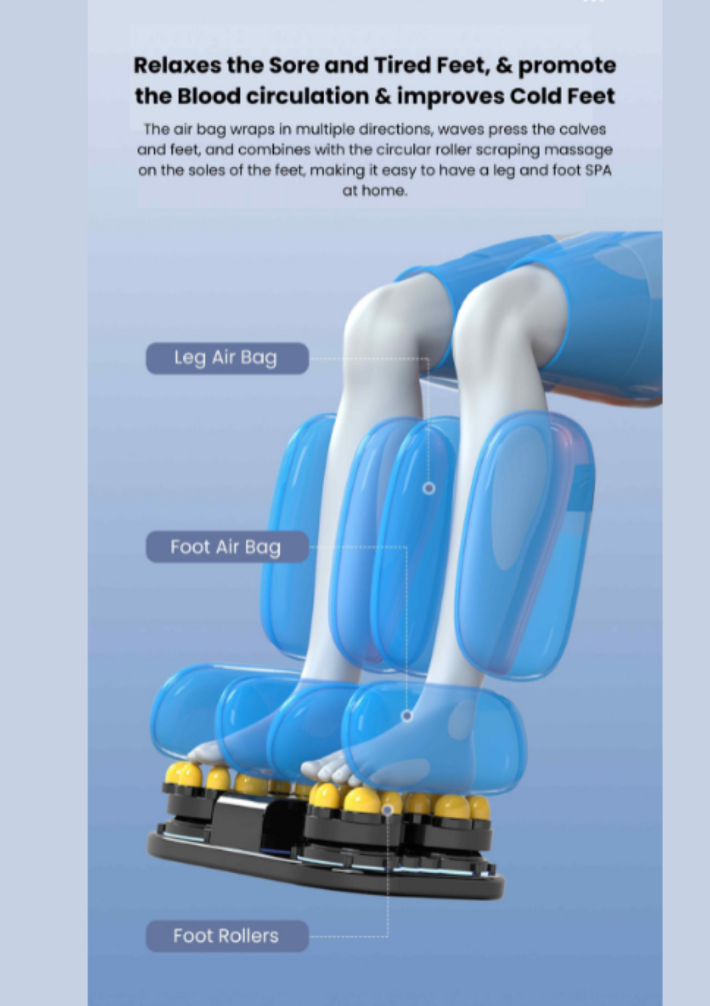 Velora - A premium massage chair that blends plush comfort with elegant design, perfect for everyday indulgence