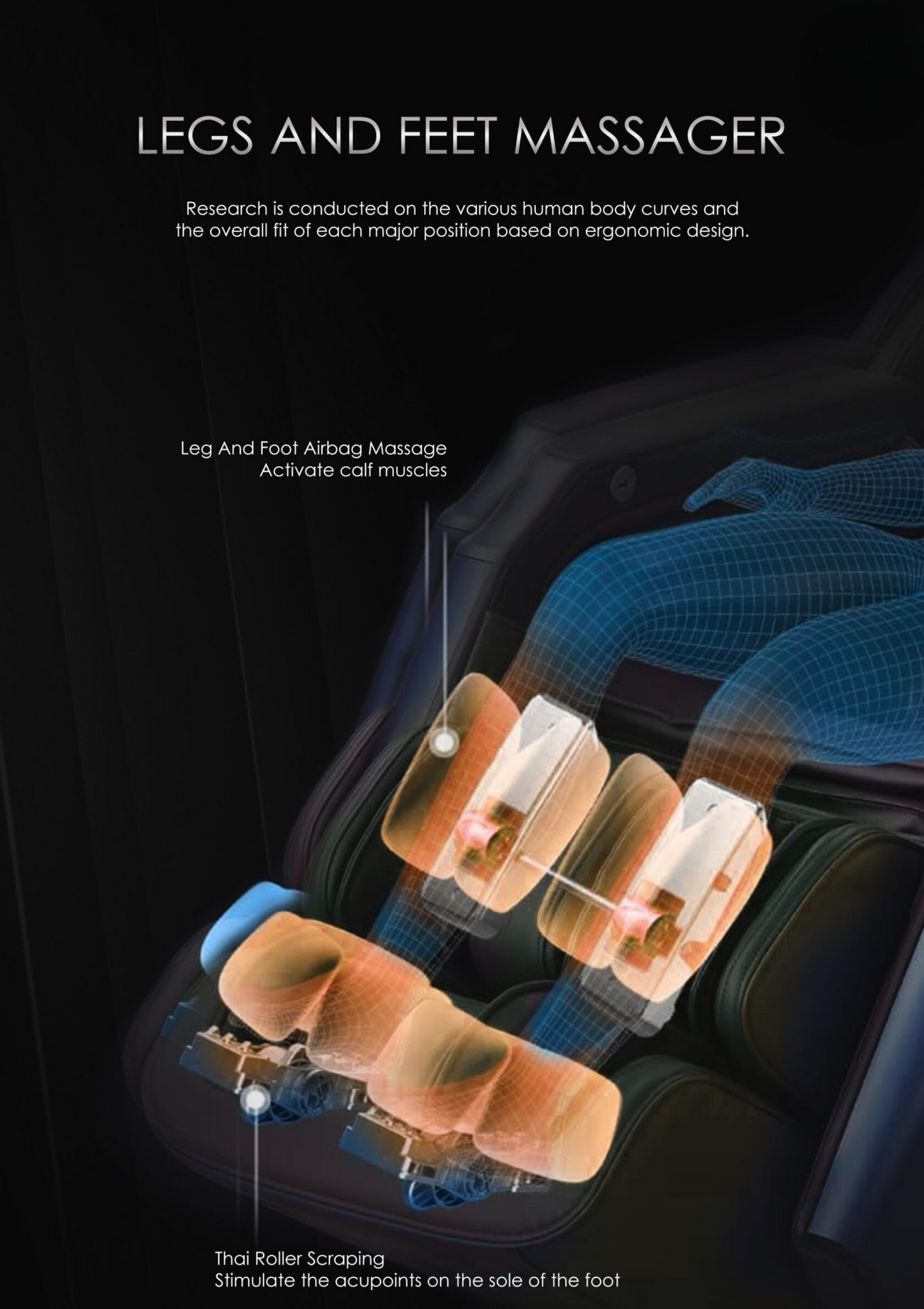 Aeris 7D - A luxurious, full-body massage chair engineered with advanced 7D technology for deep relaxation and zero gravity comfort.