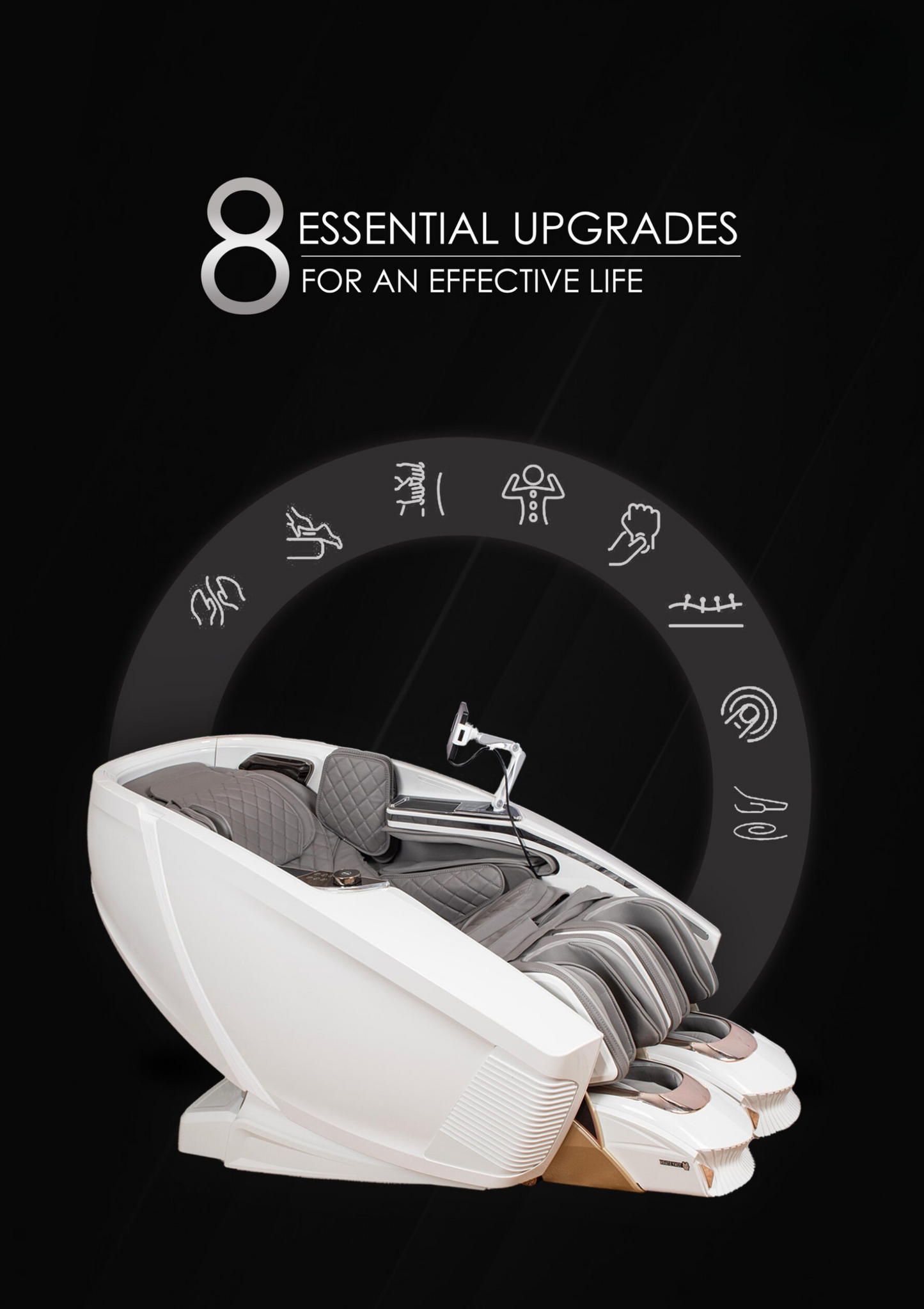 Aeris 7D - A luxurious, full-body massage chair engineered with advanced 7D technology for deep relaxation and zero gravity comfort.